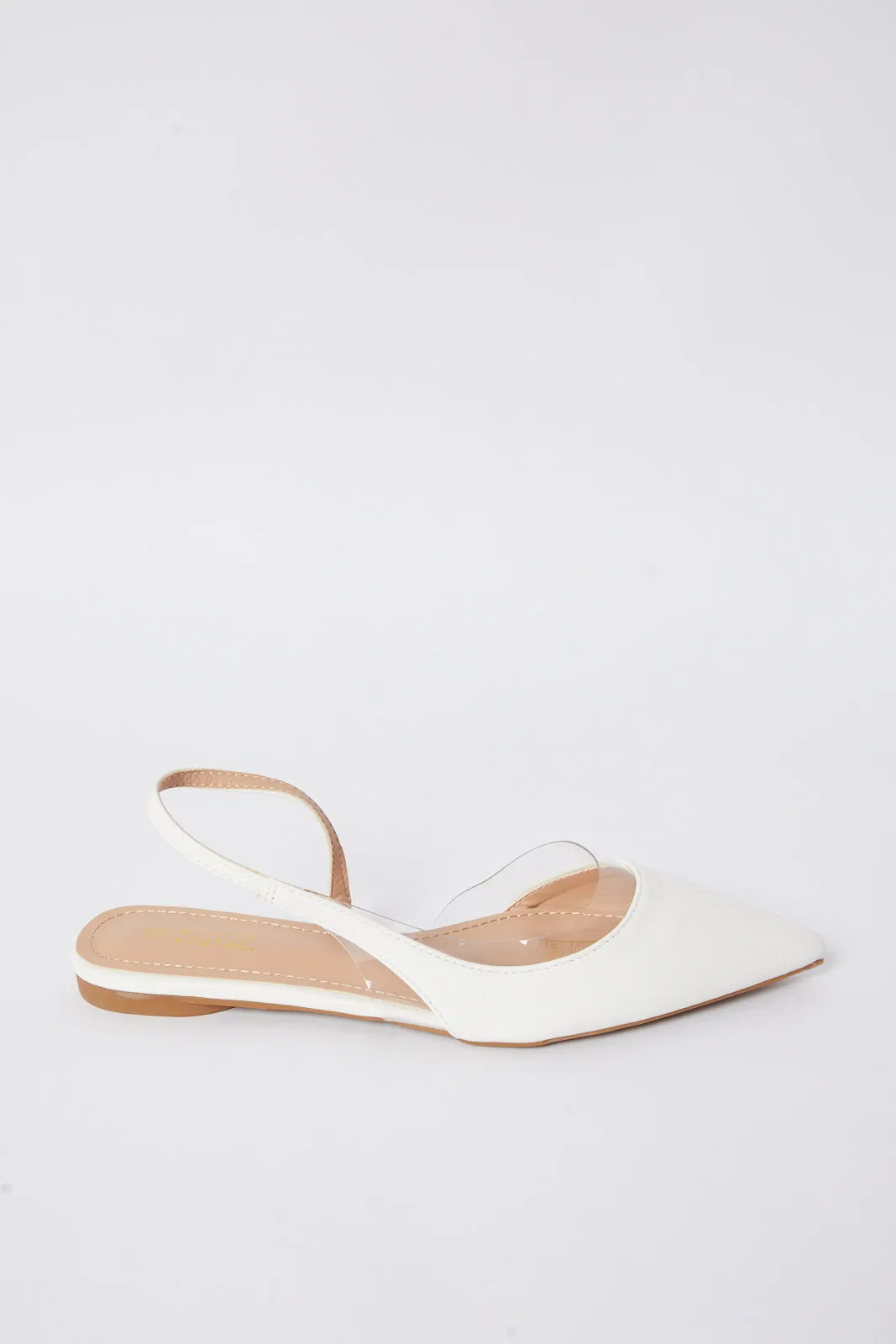 Woman White Slingback