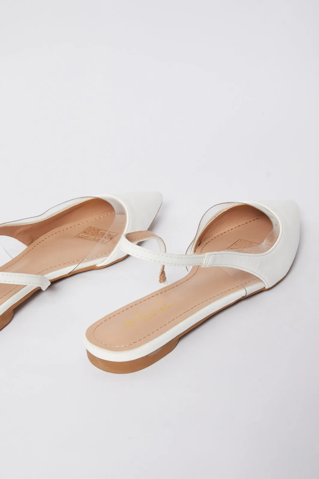 Woman White Slingback