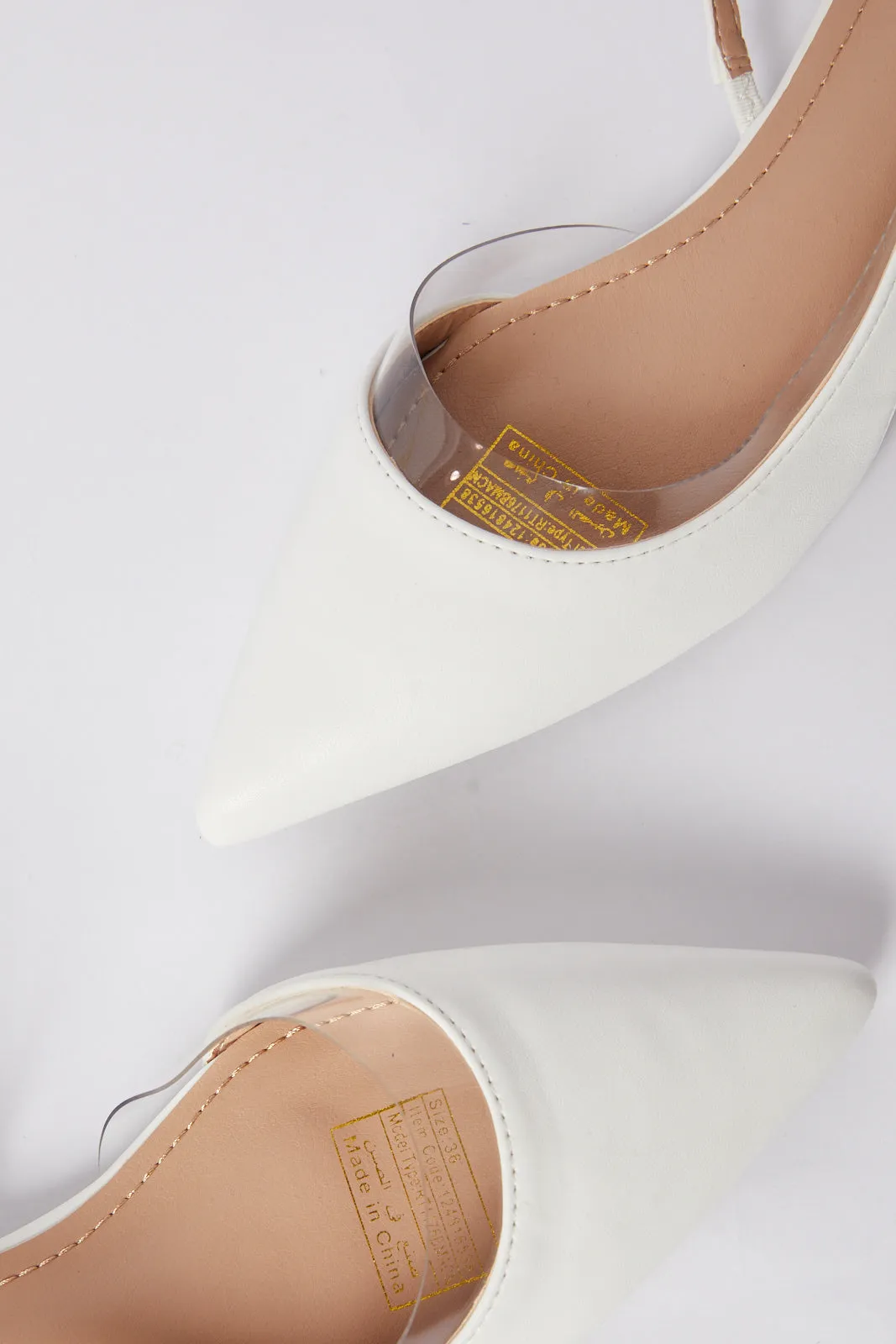 Woman White Slingback