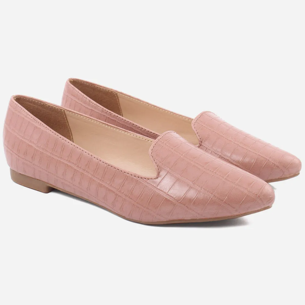 WOMEN "HALLE" POINTED TOE SLIP ON SHOES