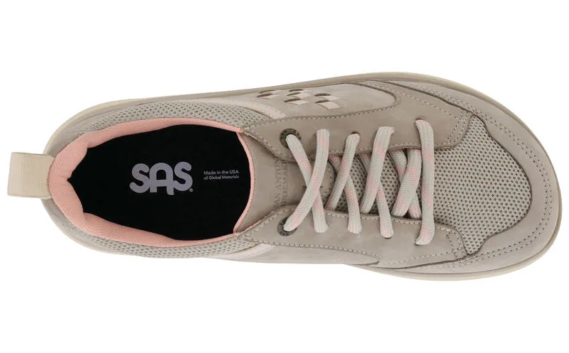 Women's Boulder Oxford in Taupe/Pink