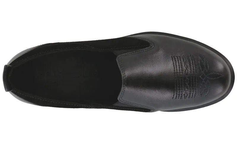 Women's Saddle Oxford Dress Shoe in Black