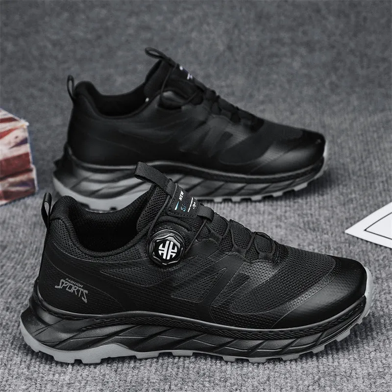 Woven Breathable Mesh Surface Sneaker
