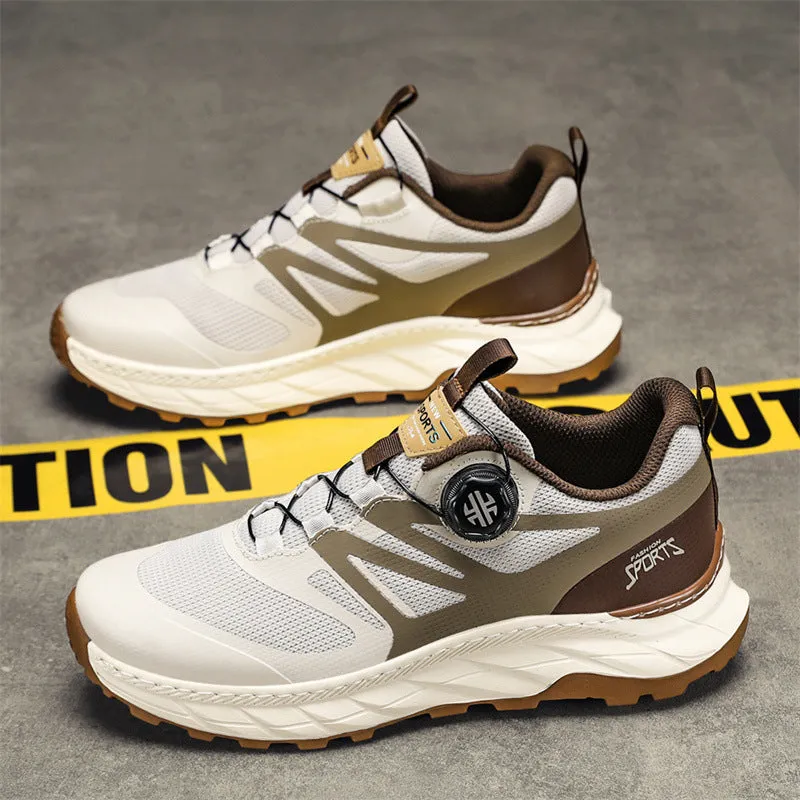 Woven Breathable Mesh Surface Sneaker