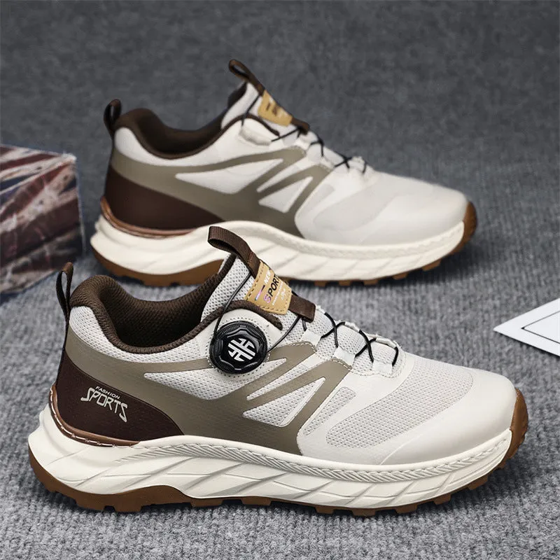 Woven Breathable Mesh Surface Sneaker
